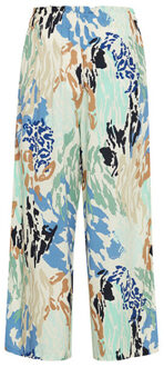 Broek 20613667 brook green aop - maat S Veelkleurig