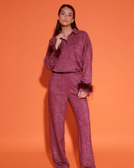 Broek 254-21 mira - maat S Rood