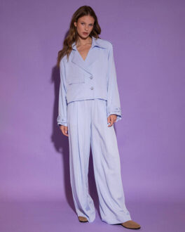 Broek 261-16 sylvie Blauw - L