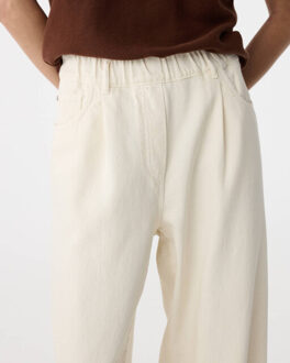 Broek 261p114 twiggy - maat M Ecru