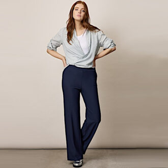 Broek lilly uni 56 marine Blauw - 40