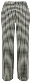 Broek maud check green Veelkleurig - 38