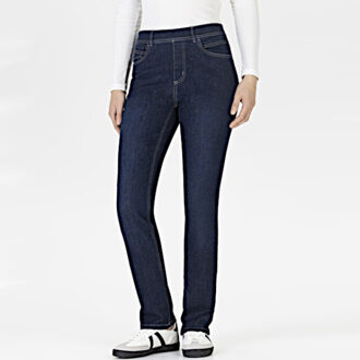 Broek meli 17217 3000 - maat 42 Blauw