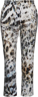 Broek met dierenprint - maat Veelkleurig