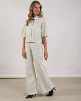 Broek nks09065 senna - maat S Ecru