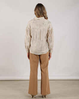 Broek nks09068 jill Klaproos - XXL