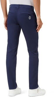 Broek Pasvorm Chinos Donkerblauw - 27 (Taille)