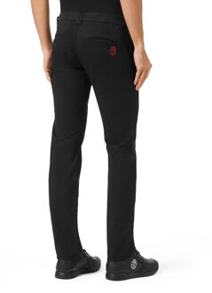 Broek Pasvorm Chinos - maat Zwart