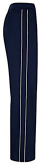 Broek srb4751 colette punta piping dark blue Blauw - 36