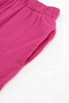 Broek Stoffig Roze
