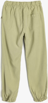 BROEKEN Normale taille Jogger Broek Groen