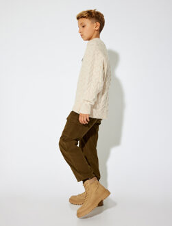 BROEKEN Normale taille Jogger Broek Groen