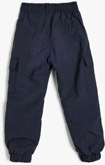 BROEKEN Normale taille Jogger Broek Navy