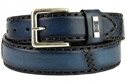 Broekriem m-925-vacuno azul Blauw - 90