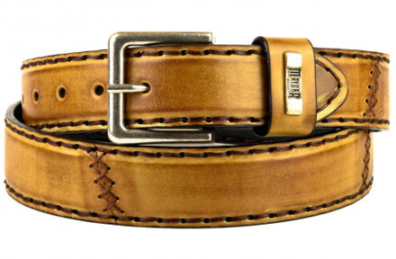 Broekriem m-925-vacuno cuero - maat 105 Bruin