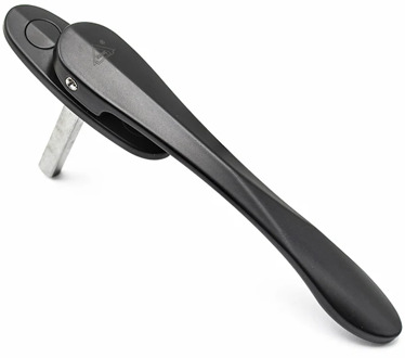 Broken Bridge Aluminum Alloy Casement Window Screen Window Handle Folding Door Sword-Shaped Thin Flat Square Steel Handle