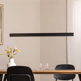 Broll LED hanglamp, antraciet, staal, lengte 100 cm antraciet geborsteld