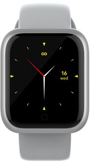 BRON Fabriek Goederen Stijl GT1 50 M Waterdichte Multi Beweging Modus Stap Graaf Smart Horloge Ring zilver grijs