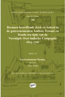 Bronnen Betreffende Kerk En School In De