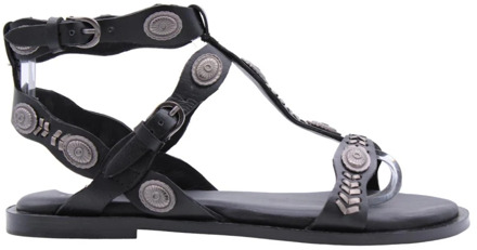 Bronx Platte sandalen voor vrouwen Bronx , Black , Dames - 41 Eu,40 Eu,36 Eu,37 Eu,39 Eu,38 EU