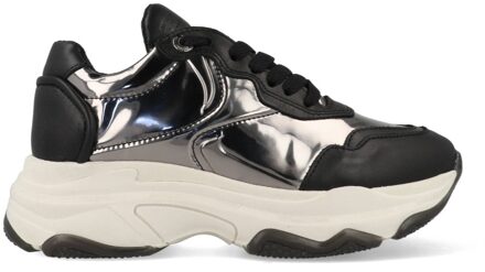 Bronx Sneakers Baisley 66456-MA-188 Zwart / Zilver maat