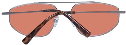 Bronzen Metalen Zonnebril Brons - One Size