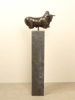 Bronzen stier, 34 cm