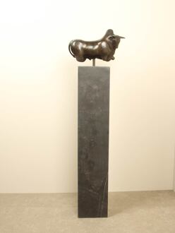 Bronzen stier, 34 cm