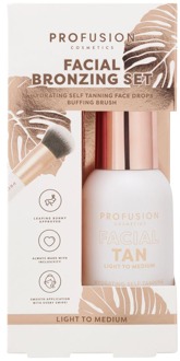 Bronzer Profusion Facial Bronzing Set Light To Medium 30 ml