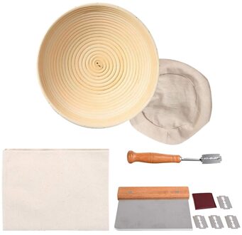 Brood Proofing Mand, Deeg Banneton Proofing Mand Deeg Schraper, Brood Bakken Kit,Proofing Doek Voor Bakingfrenchbread