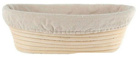 Brood Proving Manden Gisting Rotan Proofing Deeg Bakkerij Bakken Brotform Land Kom Gereedschap Thuis Mand Baguette Verbod G4Q9 ovaal 28X14X8cm