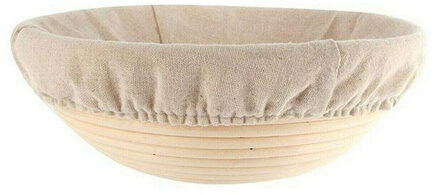 Brood Proving Manden Gisting Rotan Proofing Deeg Bakkerij Bakken Brotform Land Kom Gereedschap Thuis Mand Baguette Verbod G4Q9 ronde 18X9cm