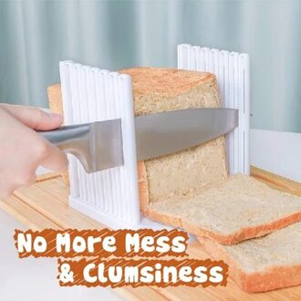 Brood Slicer Snijgereedschap Keuken Gadget Plastic Snijden Toast Loaf Cutter Rack Snijden Keuken Accessoires Tool