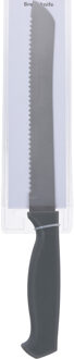 Broodmes - RVS - kunststof handvat - 32 cm - kartelmes