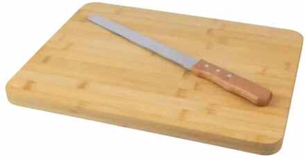 Broodplank met Broodmes