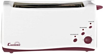Broodrooster Met Ontdooien Functie Comelec TP1749 1000W Wit