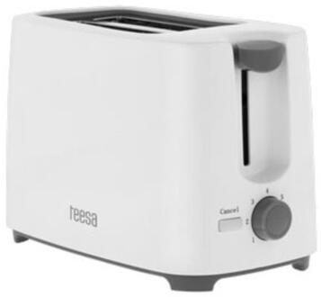 broodrooster voor 2 sneetjes brood 700 Watt wit TSA3301