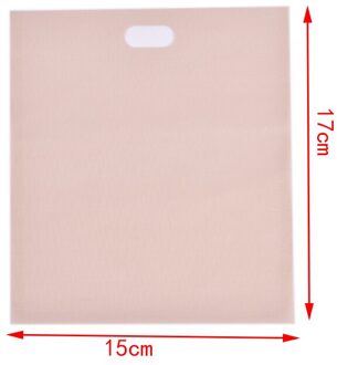 Broodrooster Zakken Voor Gegrilde Kaas Sandwiches Gemaakt Herbruikbare Non-stick Gebakken Toast Brood Zak 2 Stuks