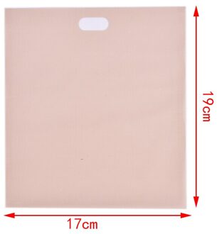 Broodrooster Zakken Voor Gegrilde Kaas Sandwiches Gemaakt Herbruikbare Non-stick Gebakken Toast Brood Zak 2 Stuks