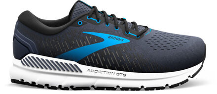 Brooks Addiction GTS 15 Breed Heren zwart/blauw - 42