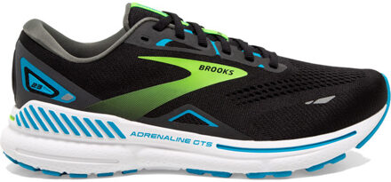Brooks Adrenaline GTS 23 Breed Heren zwart/groen - 41