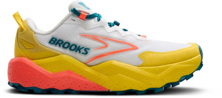 Brooks Caldera 8 Dames wit/geel - 42