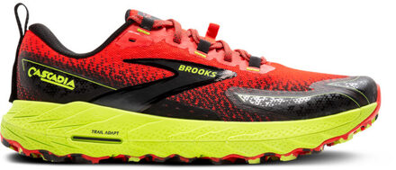 Brooks Cascadia 18 Heren rood - 41