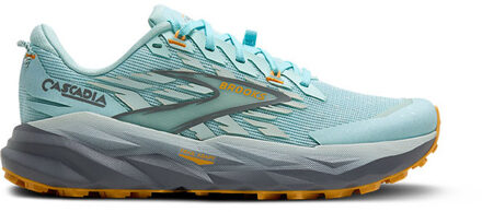 Brooks Cascadia 19 1B Trailschoen Dames Blauw - UK 6