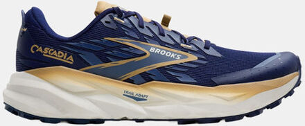 Brooks Cascadia 19 1D Trailschoen Blauw - UK 10