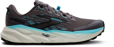 Brooks Cascadia 19 Dames zwart/blauw - 40