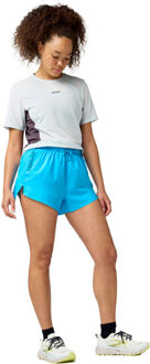 Brooks Cascadia Short Dames blauw - M