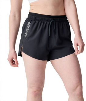 Brooks Cascadia Short Dames zwart/zwart - L