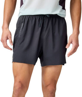 Brooks Cascadia Short Heren zwart/zwart - M