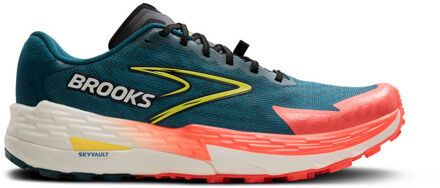Brooks Catamount 4 Heren blauw/rood - 46